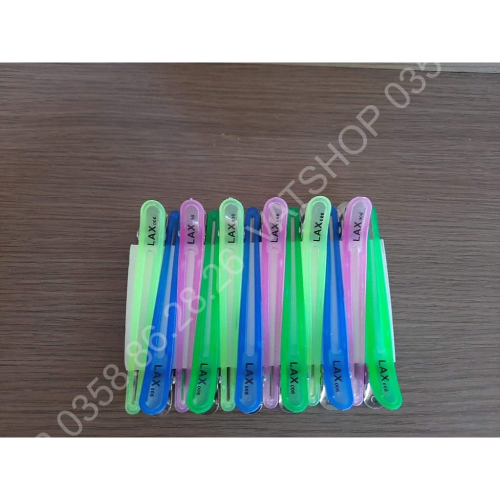 Kẹp vịt làm tóc màu ngẫu nhiên