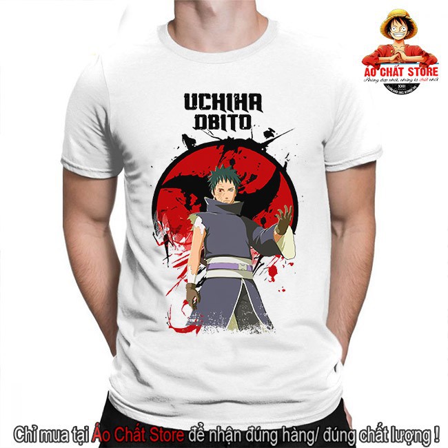 SALE- (ĐỘC) Áo Uchiha Obito Naruto cực chất | Áo thun OBITO NARUTO đẹp NT21 - áo cực HOT