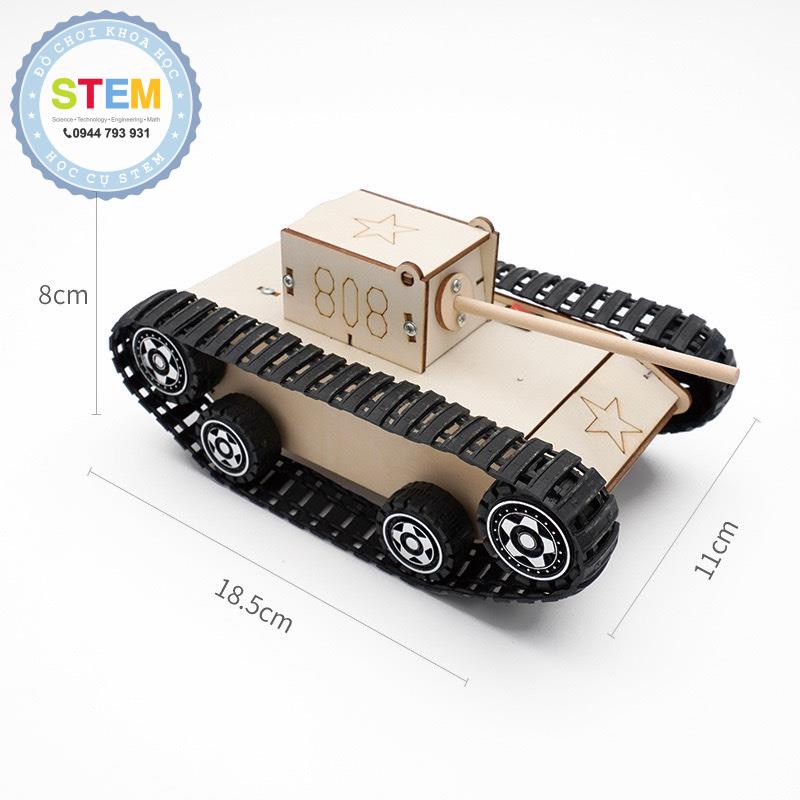 Xe Tăng  tự lắp ráp DIY| Đồ chơi STEM