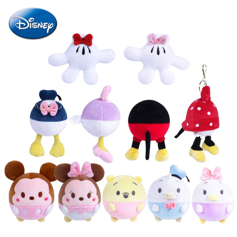 DISNEY Móc Chìa Khóa Hình Chuột Mickey Minnie Donald Daisy Dễ Thương Dùng Làm Quà Tặng Sinh Nhật Cho Bé Gái