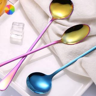 Muỗng cà phê cán dài bằng thép không gỉ đa năng tiện dụng