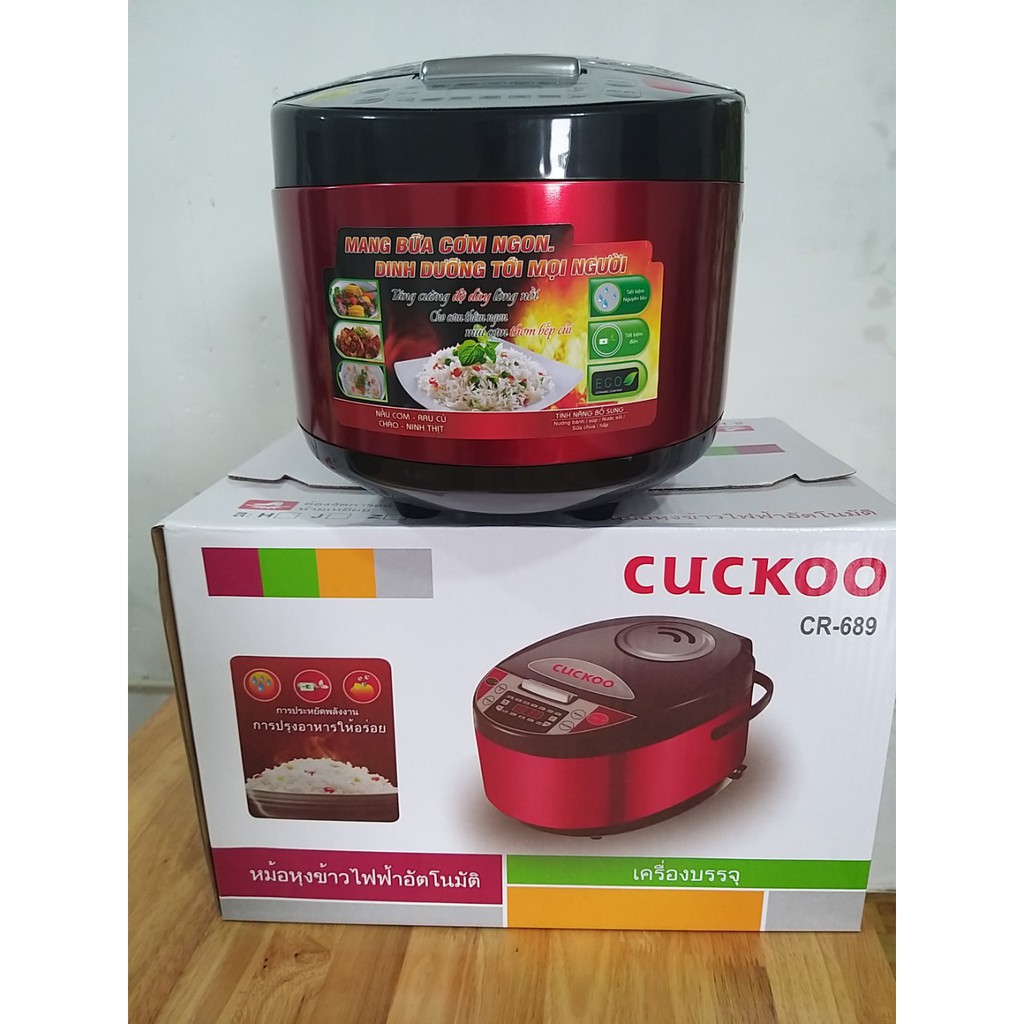 Nồi Cơm Điện Tử Cuckoo CR-689 Bảo Hành 12 Tháng