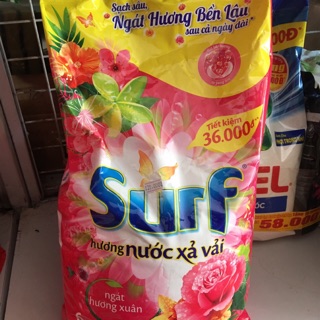 Bột giặt Surf hương nước xả vải ngát hương xuân 6Kg