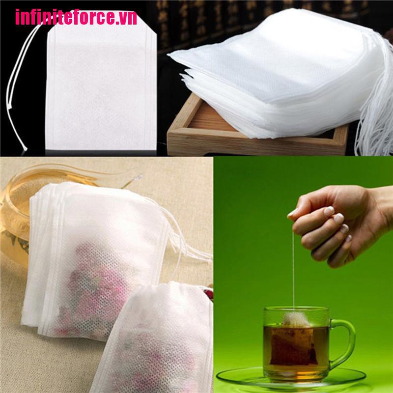 Bộ 100 Túi Lọc Trà Rỗng Chuyên Dùng