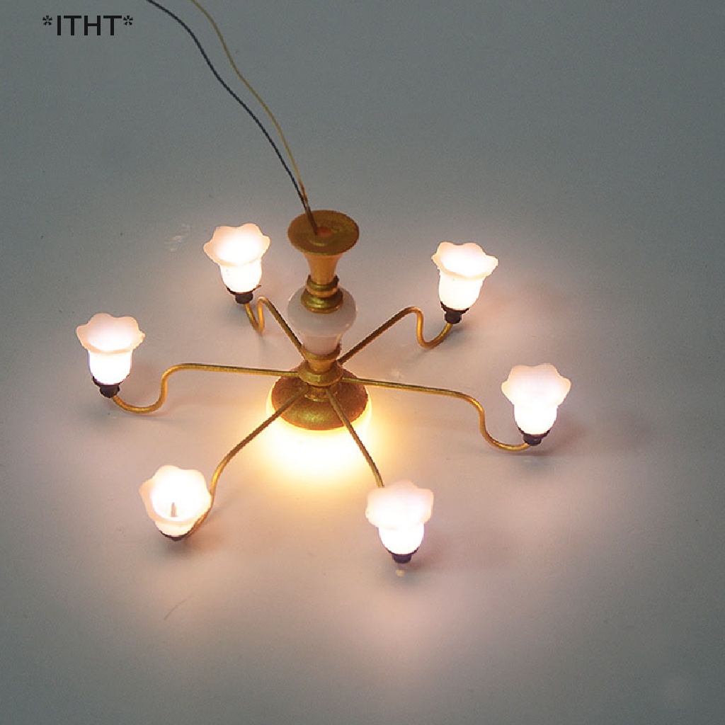 Đèn Trần Bóng Led 3V Cho Nhà Búp Bê