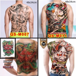 Hình xăm kín lưng đẹp