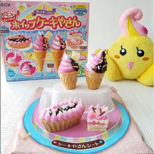 Kẹo popin cookin đồ chơi ăn được thế giới sắc màu