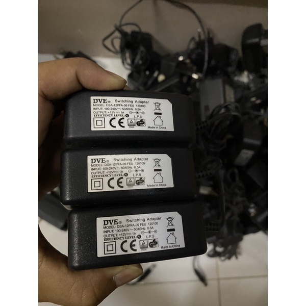 Nguồn Sạc 12V 1A, 12V 1.5A, 12V 2A, 5V QA, 5V 2A,9V, 15V, 19V, 24V... (2nd) Chính Hảng zin 100%, Chuyên camera,Wifi.....