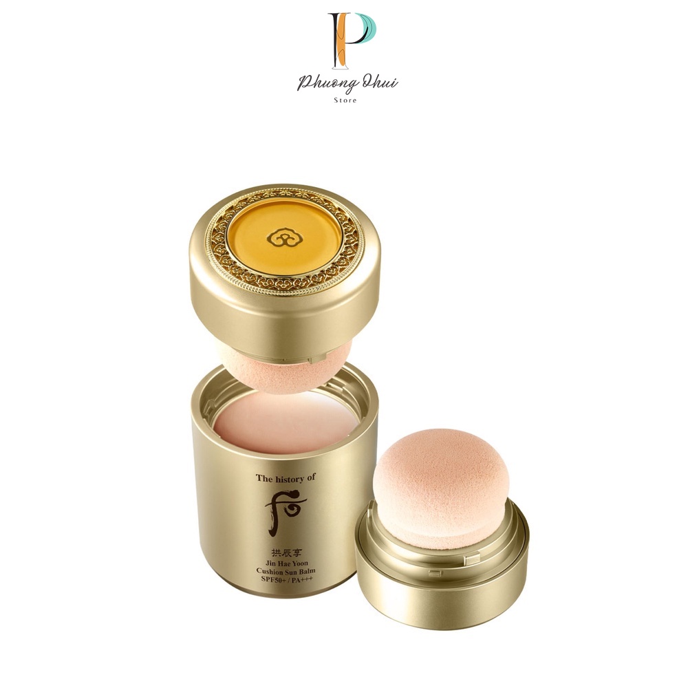Phấn Tươi Trang Điểm Đa Năng Chống Nắng Whoo Jin Hae Yoon Cushion Sun Balm Spf50+/pa+++ 13gr