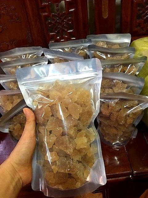 Đường phèn mật mía kết tinh tự nhiên ( đường nguyên tảng ) gói 1kg