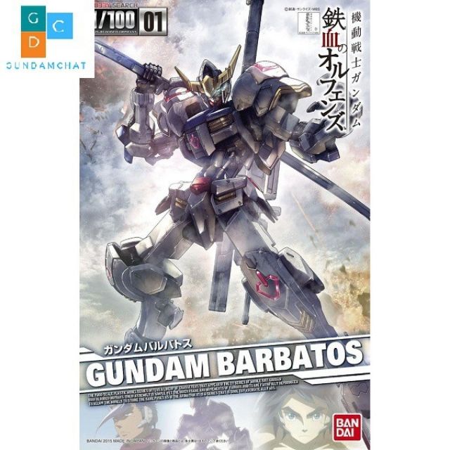 Mô hình lắp ráp barbatos 1/100