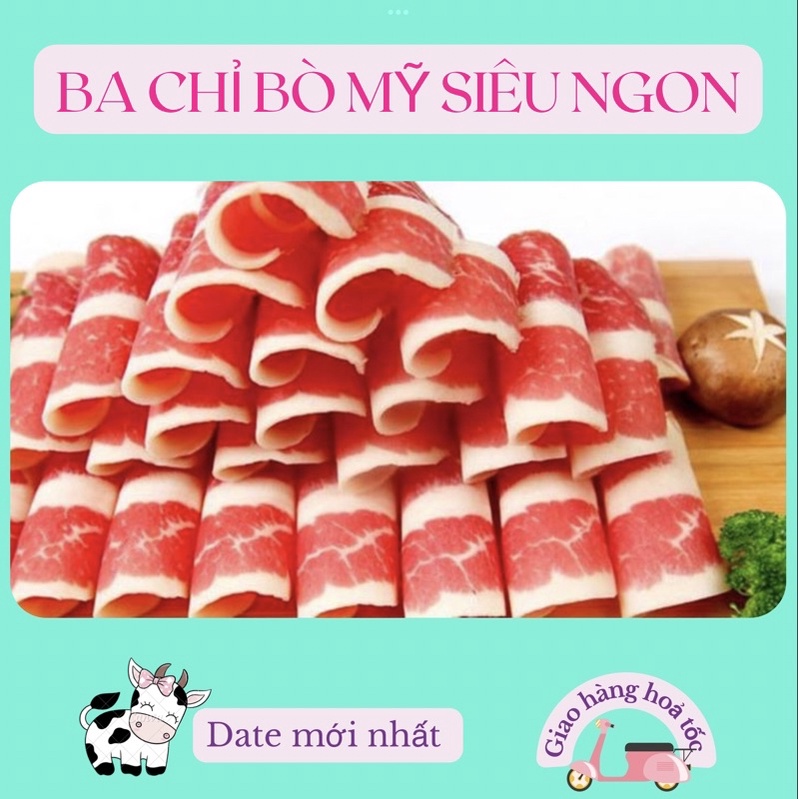 500gr BA CHỈ BÒ MỸ siêu ngon