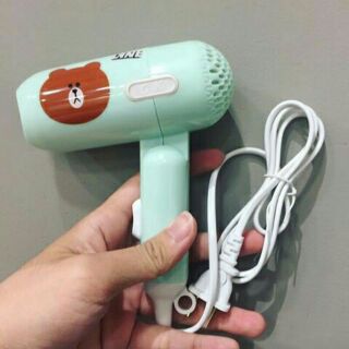 Máy sấy tóc mini gấp gọn kiểu dáng hoạt hình