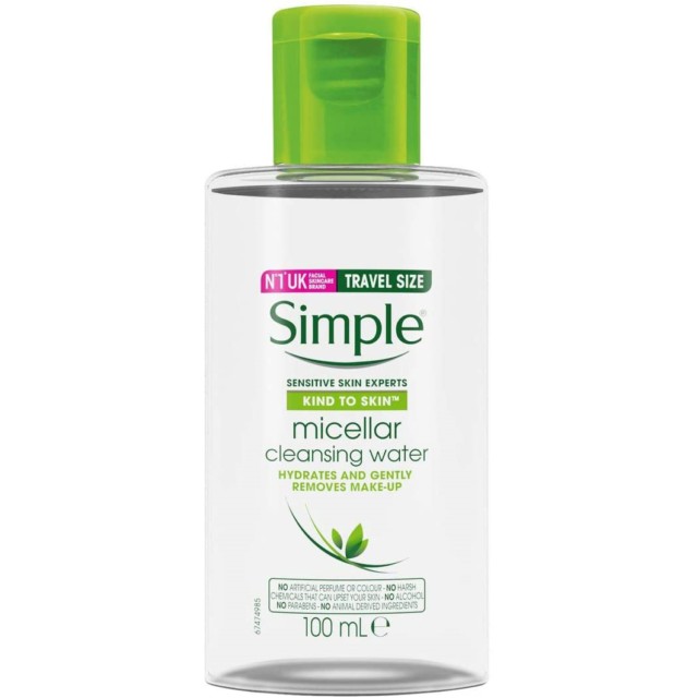 Nước Tẩy Trang Simple Micellar Cleansing Water 100ml