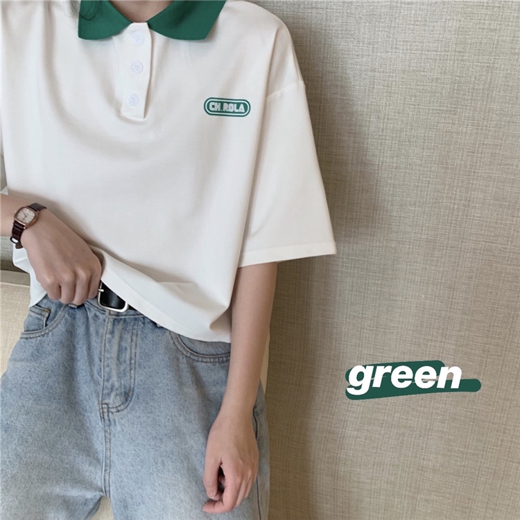 Áo Thun Polo Tay Ngắn Phong Cách Hàn Quốc | BigBuy360 - bigbuy360.vn