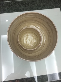 Bộ chậu ngâm chân cốt tre độc đáo