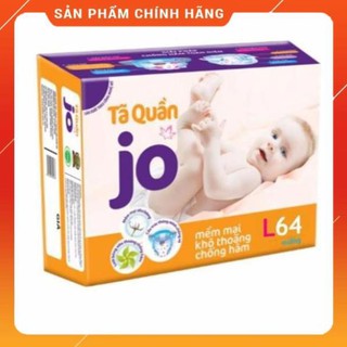Sản Phẩm Chính Hãng  Bỉm Jo tã quần L64(64 miếng) Giá rẻ nhất