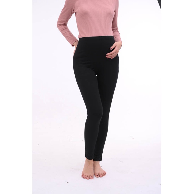 Quần legging dài chất cotton co giãn 4 chiều, có chun rút điều chỉnh, nhiều size - Thời trang đầm bầu cao cấp HONEY