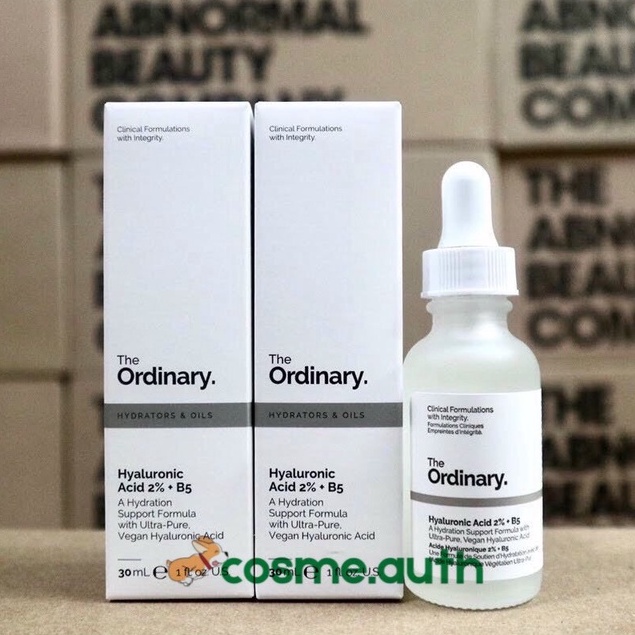 [ Bill Hãng ] Tinh Chất Cấp Ẩm Hồi Phục  The Ordinary Hyaluronic Acid 2% + B5 - The Ordinary. 30ml