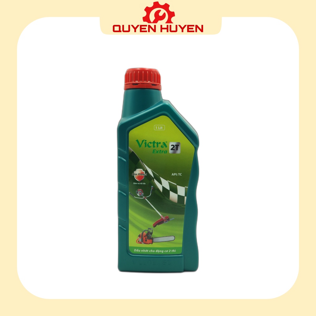 Dầu nhớt động cơ 2 thì cao cấp Victra 1000ml - dành cho xe máy - máy cưa - máy cắt cỏ