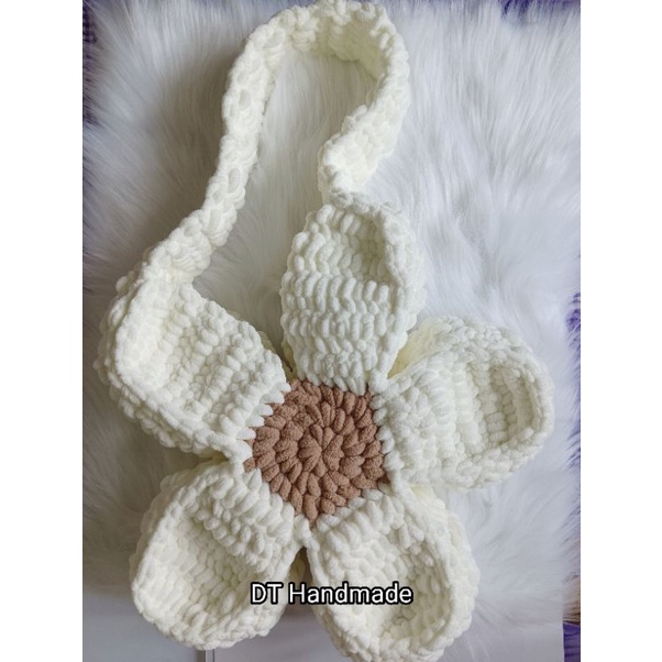 Bloom flower bag - Túi len hình bông hoa handmade - Bag Crochet