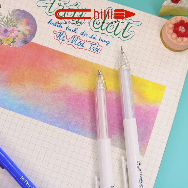 Bút Chì Bấm Beifa Tone Pastel Kèm Tẩy Chì