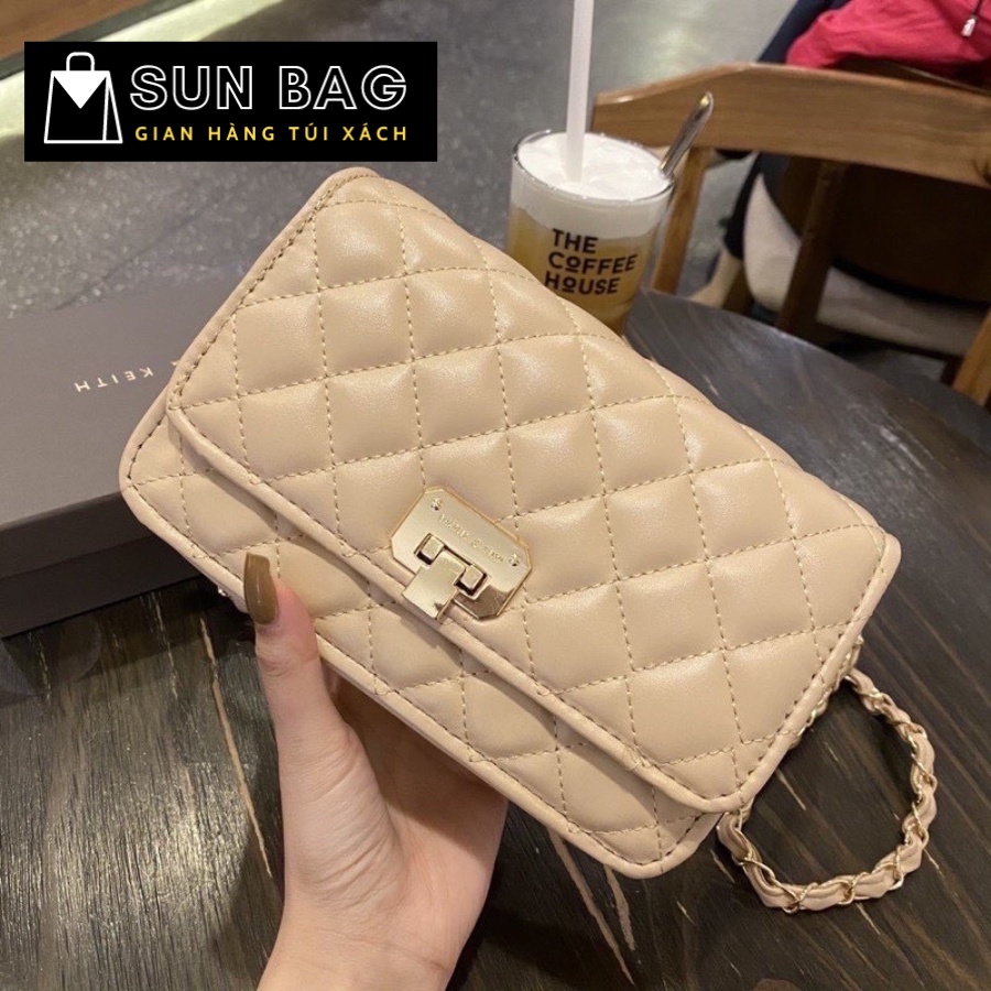 Túi xách nữ đeo chéo, đeo vai, túi cnk đi chơi, đi học, da cao cấp size 20cm SB171