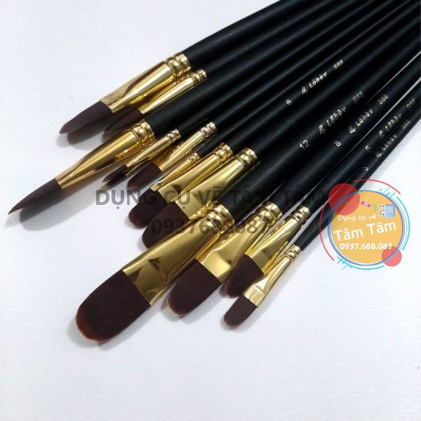 [ TÂM TÂM ]-Cọ đầu Oval S88, Cọ đầu Oval bán lẻ theo size-