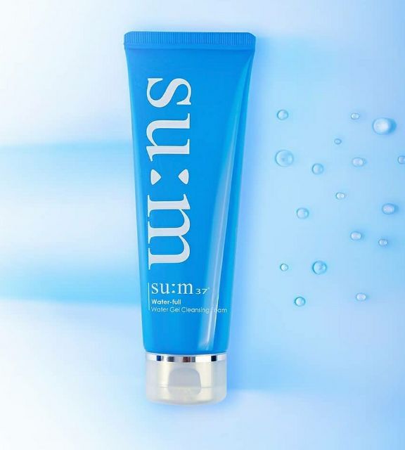 Sét chị mụn dưỡng da chống nhăn kiềm dầu Su:m37 Water-full 8 sản phẩm