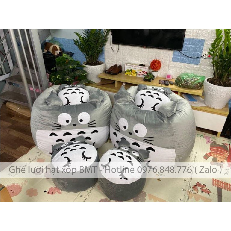 COMBO 3 món Ghế lười hạt xốp TOTORO