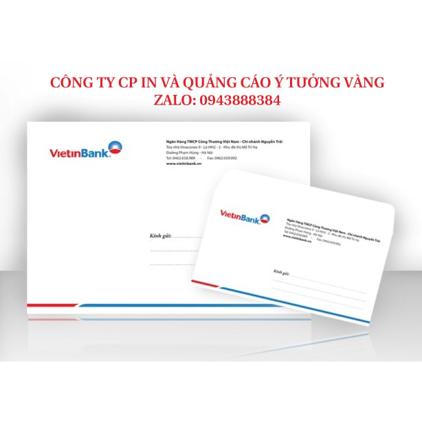 IN PHONG BÌ 12X22 CM THEO YÊU CẦU