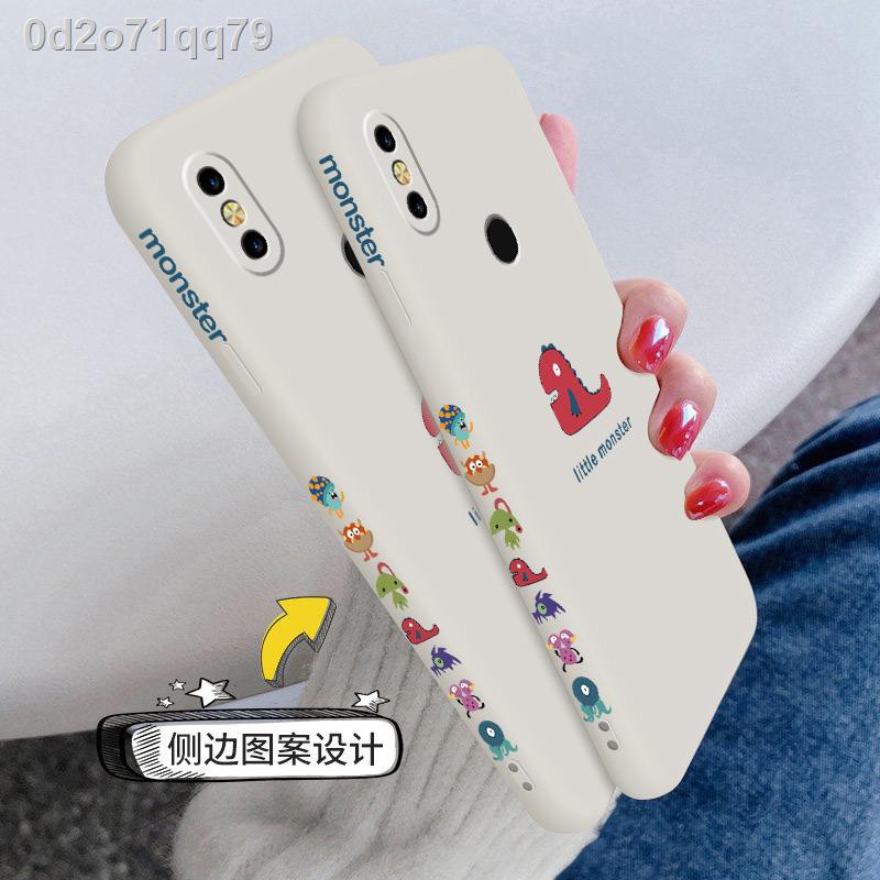 Bao & Ốp lưng ốp j7✙Vỏ điện thoại di động Xiaomi mix2s mix3 mềm silicon lỏng bên hông quái vật nhỏ mix2 bảo vệ chống
