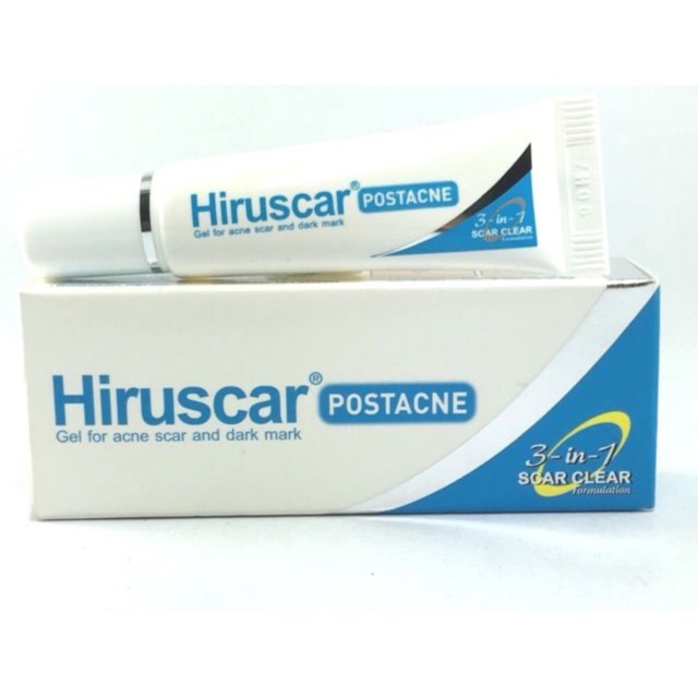 HIRUSCAR POST ACNE 5G,10G . KEM LÀM SÁNG VẾT THÂM MỤN - GIẢM VẾT ĐỎ KHI LÀNH MỤN.