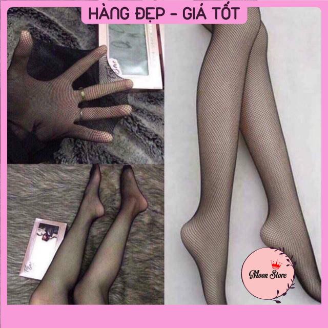 Quần tất lưới không gân , không rách, không xước, cực sang chảnh