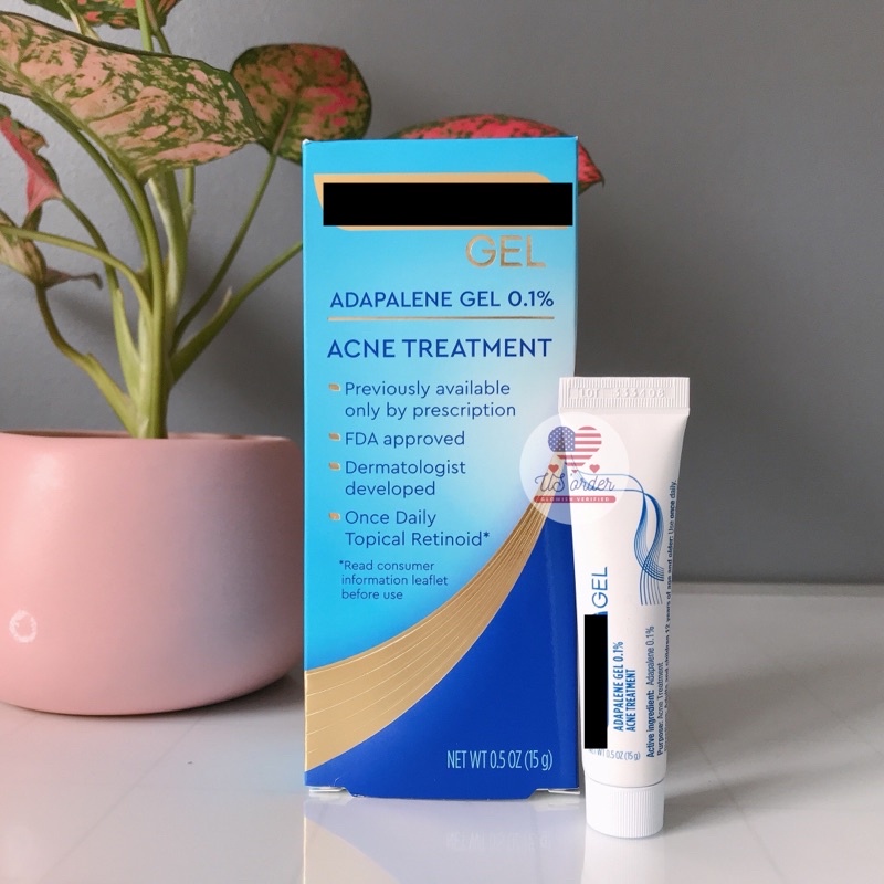 Gel giúp giảm mụn Diff A_da_palene 0.1% 15g