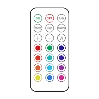 Đèn Led Đổi Màu Có Remote Điều Khiển