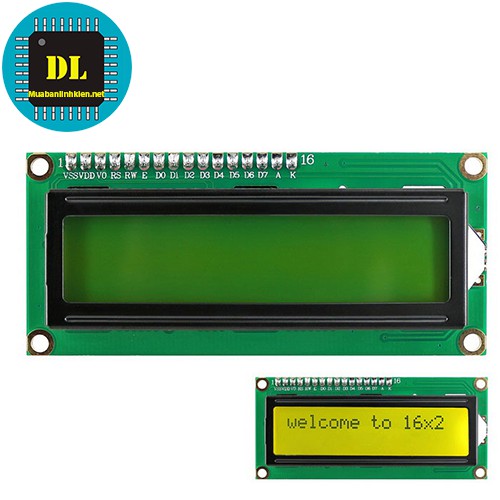 LCD xanh lá 16x2