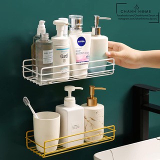 Kệ dán tường nhà tắm/ nhà bếp/ phòng ngủ chịu lực