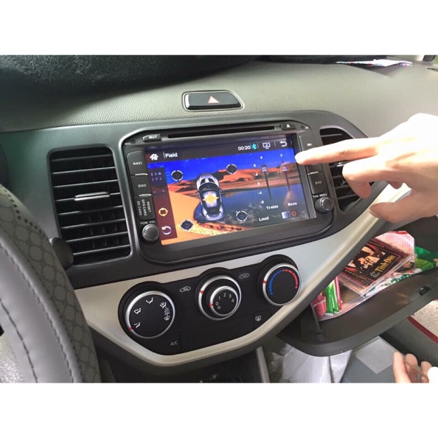 Màn hình 8 inch DVD theo xe kia morning