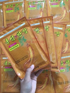 [Combo 3 gói] Miếng dán cao hồng sâm Hàn Quốc