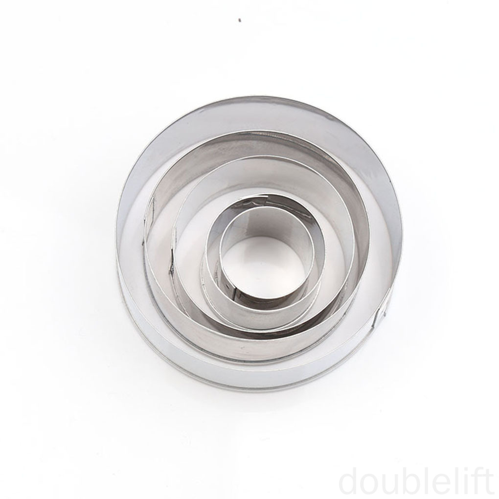 5 khuôn tròn cắt bánh tiện lợi