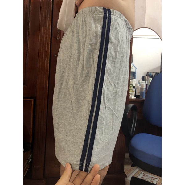 Quần đùi nam mặc nhà chất cotton 100% thoáng mát