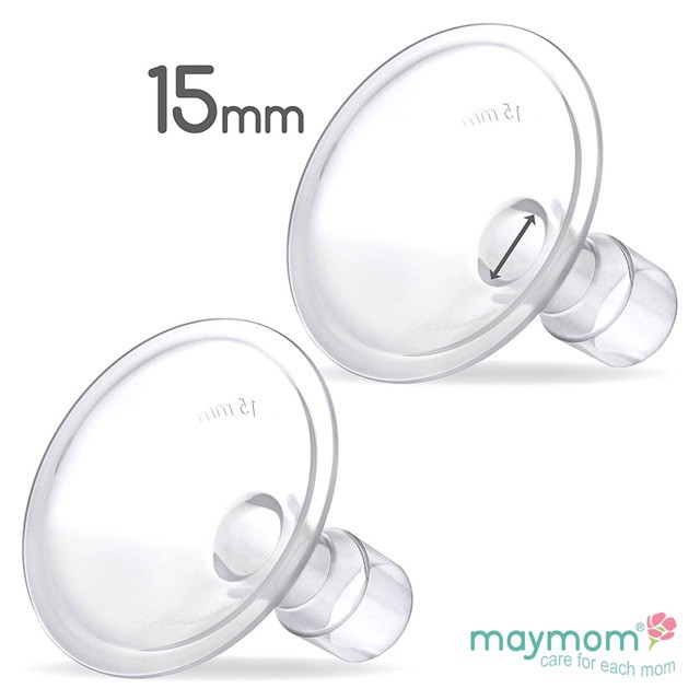 Phễu hút sữa chính hãng Maymom (phễu rời, giá 1 chiếc) các sz 13-15-17-19-21mm Chính Hãng Maymom, Tiêu chuẩn