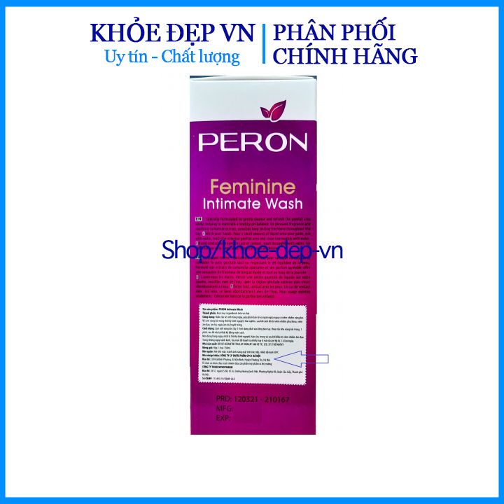 Dung dịch vệ sinh phụ nữ Thổ Nhĩ Kì FERON giúp bảo vệ và ngăn ngừa nguy cơ viêm nhiễm vùng kín – Chai 150ml