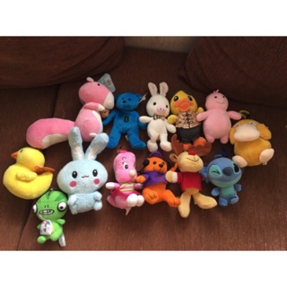 Set 12 gấu bông 10-15cm