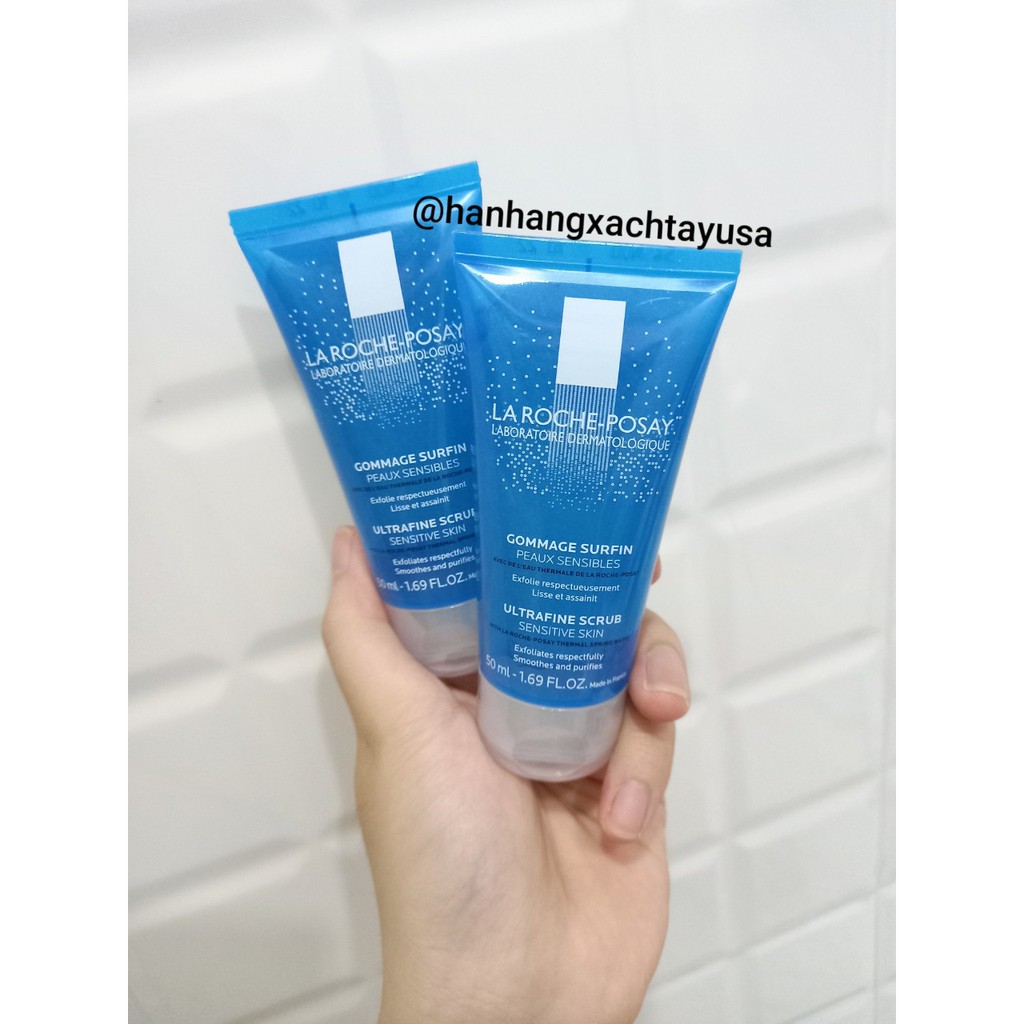 Tẩy tế bào chết cho da nhạy cảm  La Roche-Posay Ultra Fine Scrub 50ml