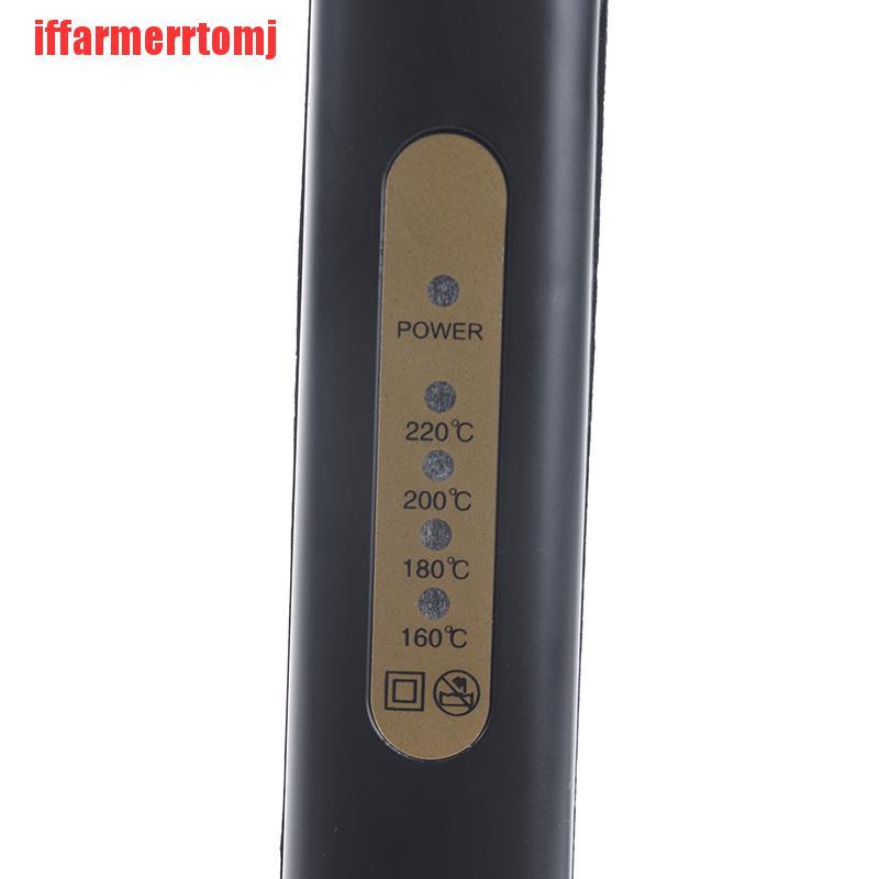 {iffarmerrtomj}Professional Salon Ceramic Tourmaline Steam Ionic Flat Iron Hair Straightener LAD