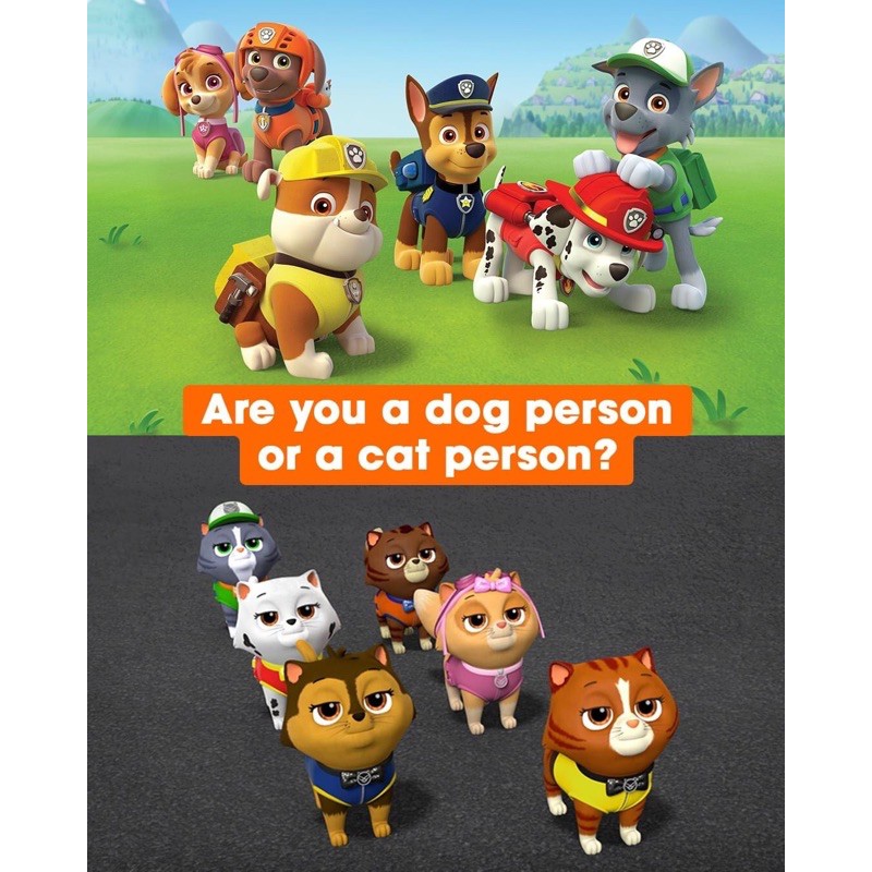 Nhân vật Đội chó cứu hộ Paw Patrol (chọn mẫu)