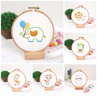 Kit tập thêu tay Rừng Xanh cho bé hình đáng yêu ngộ nghĩnh hãng Cherish