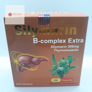 Viên bổ gan Silymarin B-complex Extra (hộp 100 viên)